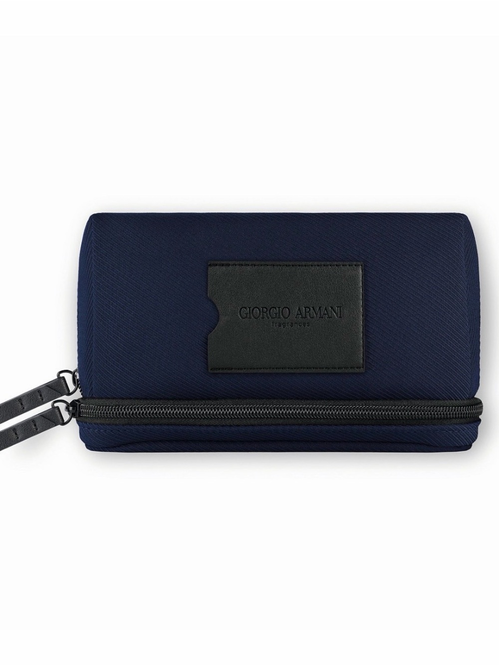 Giorgio Armani Navy and Black Men's Toiletry Pouch